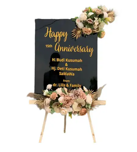 Papan Bunga Akrilik Jurumudi Baru