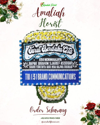 Papan Bunga Duka di Jurumudi Baru