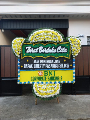 Papan Bunga Duka di Jurumudi Baru